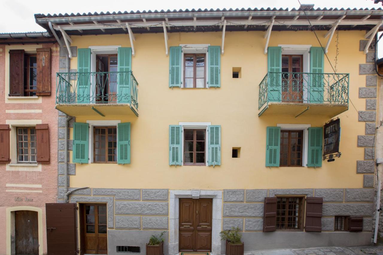 Hotel Des Etrangers Saint-Martin-dʼEntraunes Exterior foto